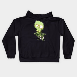 skull soccer Kids Hoodie